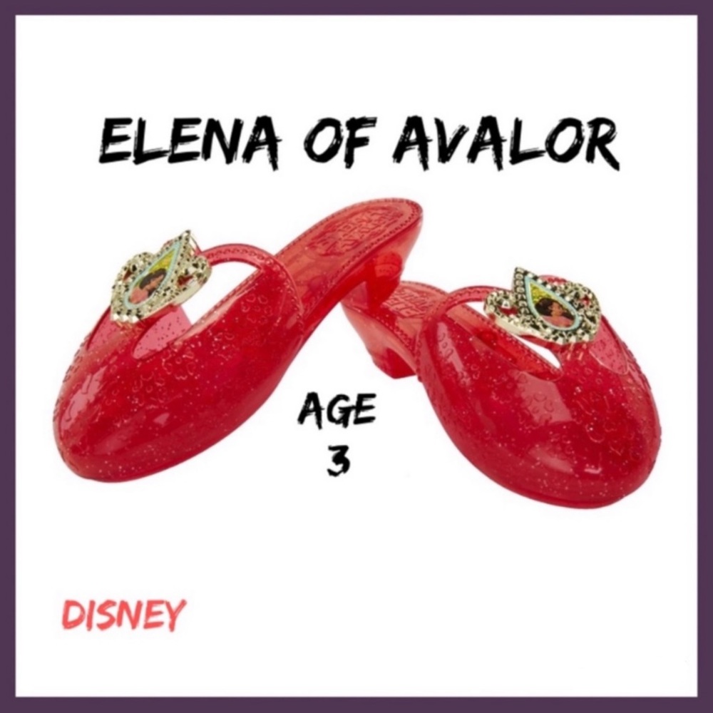 🛍Disney Elena of Avalor Play Shoes NWT S